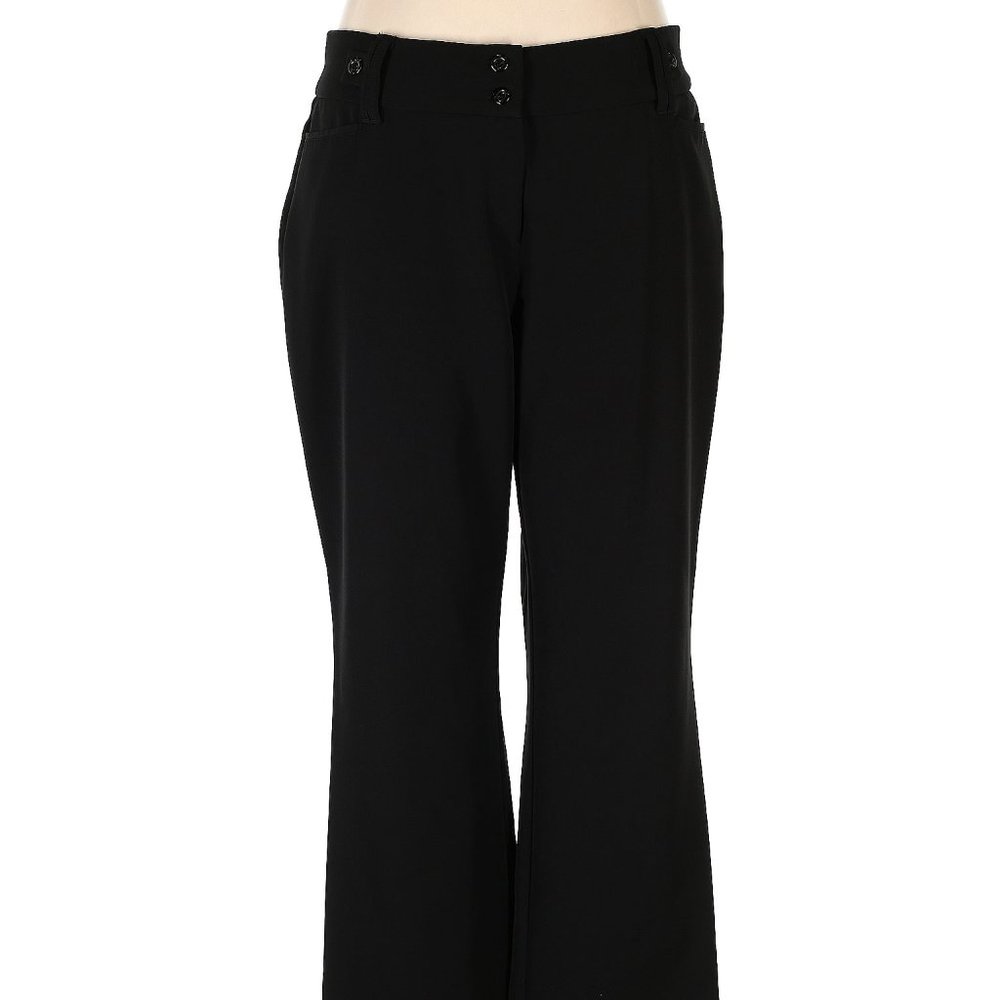 Maurices Black Dress Pants Size 16